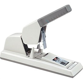 Grapadora de metal manual con grapado plano MAX HD-12F gris