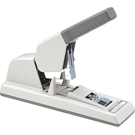 Grapadora de metal manual con grapado plano MAX HD-12F gris