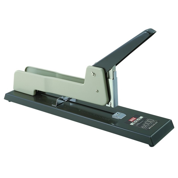 Grapadora de metal manual MAX HD-12N/24 gris