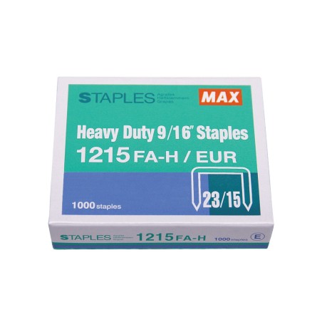 Grapas MAX 1215FA-H (23/15) C/1000