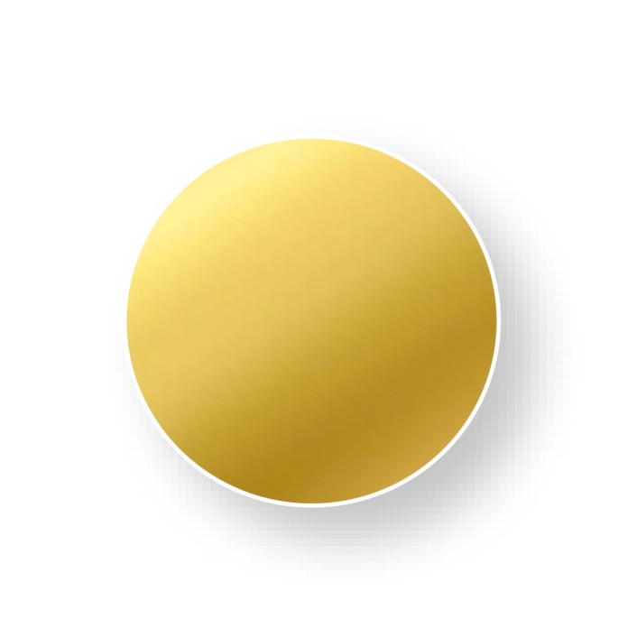 Láminas 9×18 P/200 Oro