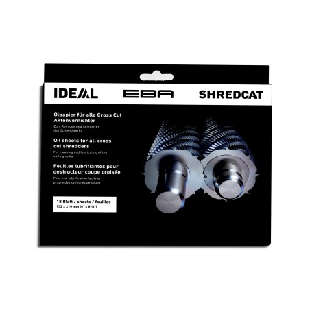 Papel lubricante IDEAL/EBA (pack 18 hojas)