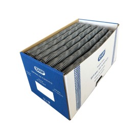 Espiral Plástico 6:1, 24 mm, A4, C/100, 3. Gris 2