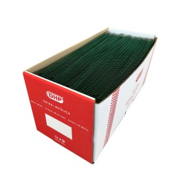 Espiral metálica 5: 1, 10 mm, A4, C / 100, 11.VERDE DARK 2