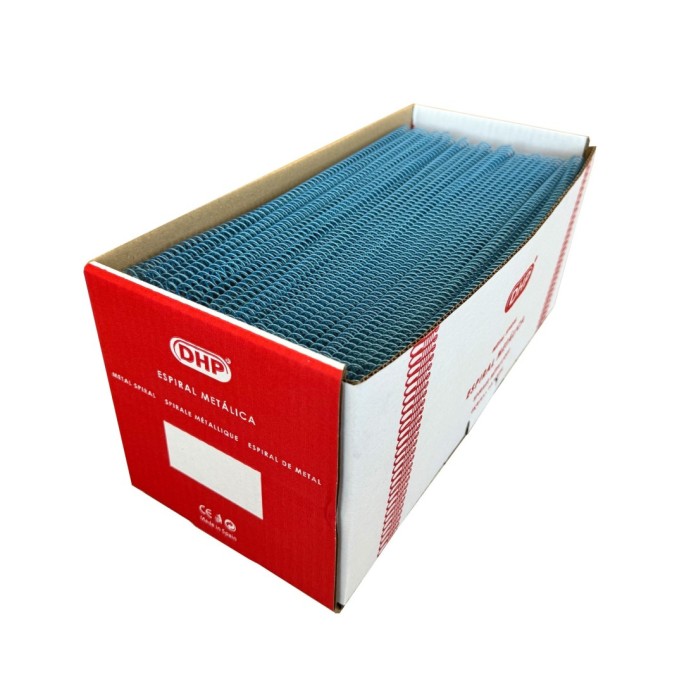 Espiral metálica 4.1 34 mm A4 azul océano