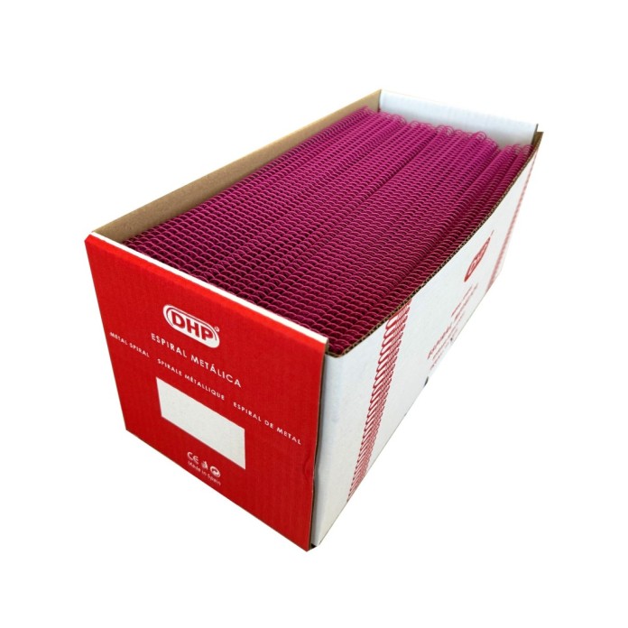 Espiral metálica 5.1 18 mm A3 fucsia