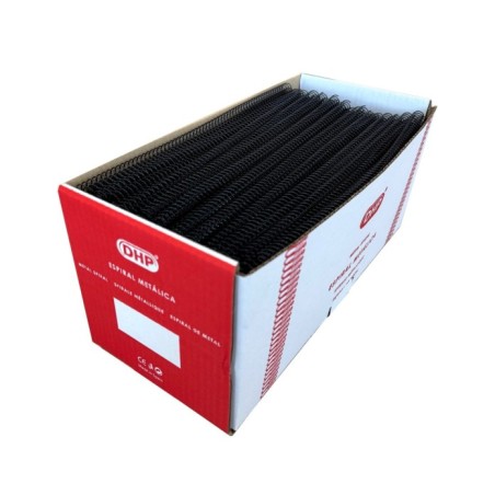 Espiral metálica 5.1 20 mm A4 negro