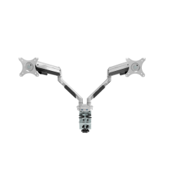 Arm Monitor Mount 506d Double Silver 2